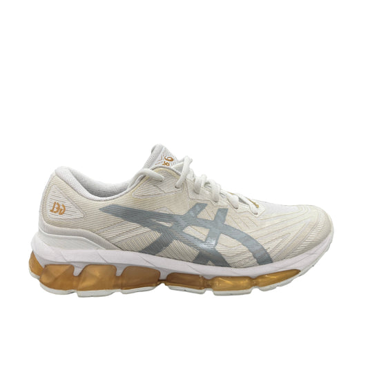Used GEL-Quantum 360 VII White Gold US Men's 9 - Women's 10.5