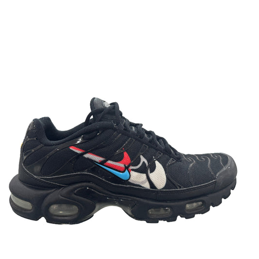 Used TN Multi Swoosh Black Crimson Multiple Sizes