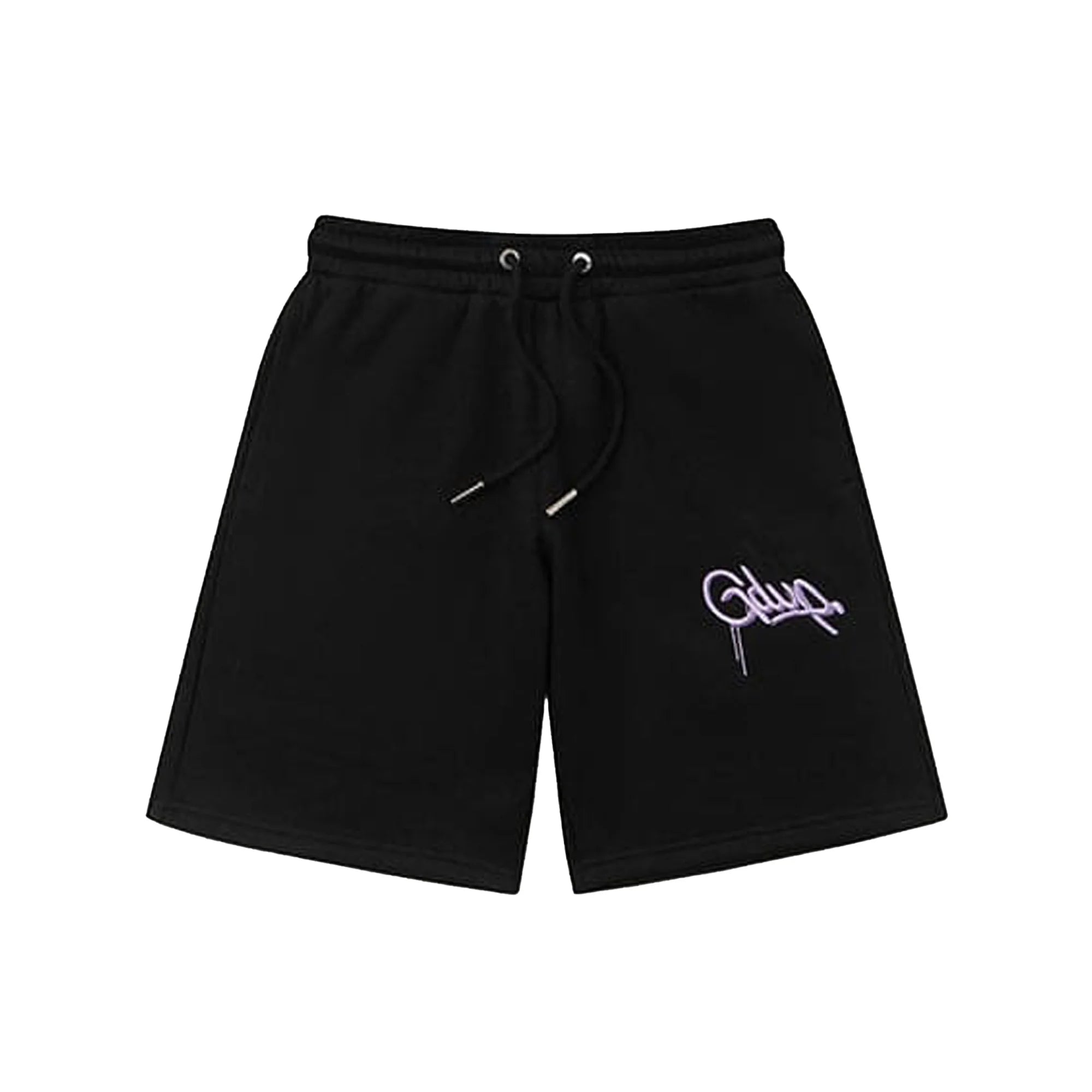 Geedup Handstyle EMB Shorts 'Black/Lavender