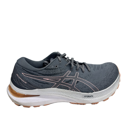 Used GEL-Kayano 29 Grey Pink Women's US Women's 12 - Men's 10.5