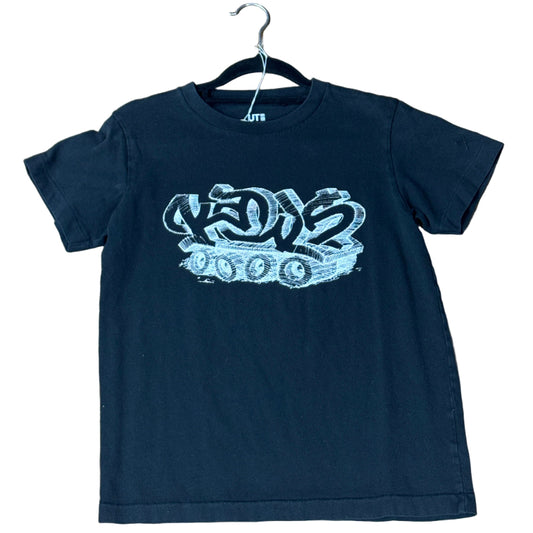 Used Kaws T-Shirt Black White XS