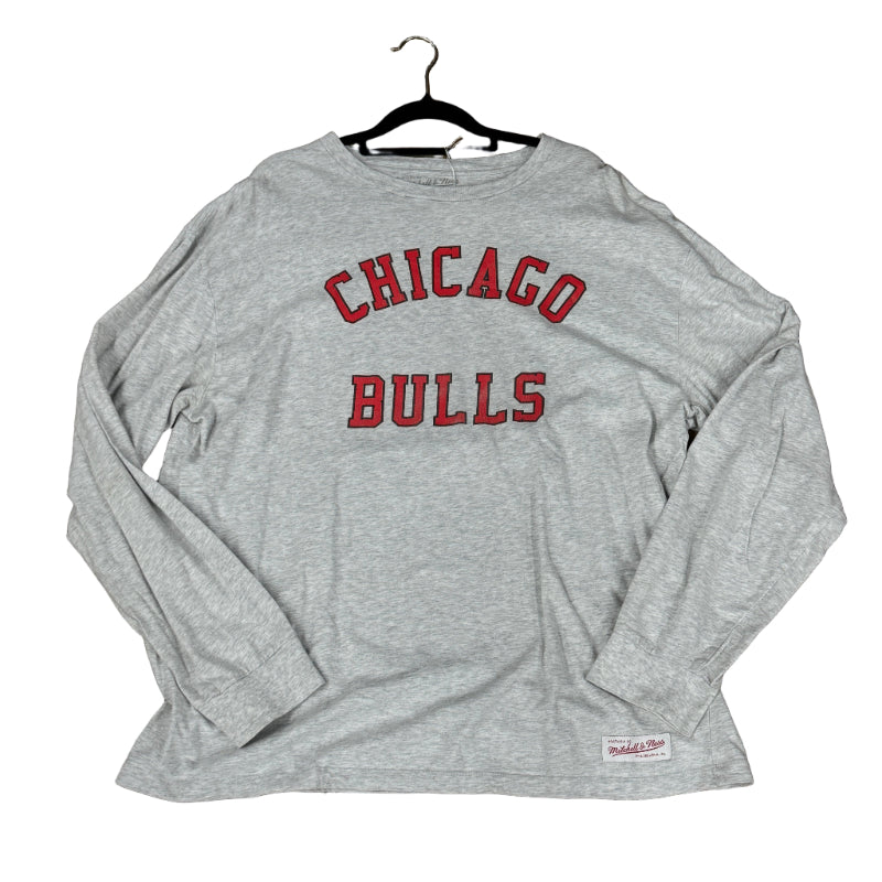 Used Chicago Bulls Longsleeve Grey Red XL