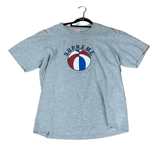 Used Basketball T-Shirt Grey M