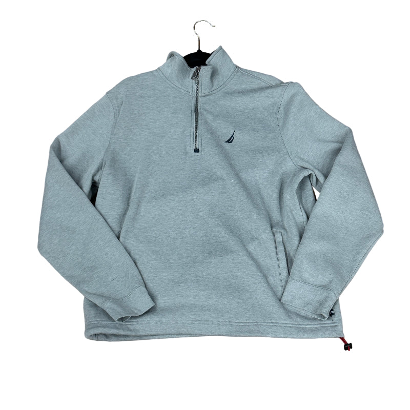 Used Nautica Quarter zip grey M