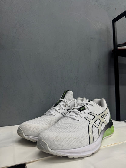 Used GEL-QUANTUM 180 VII White Green Black US Men's 10 - Women's 11.5