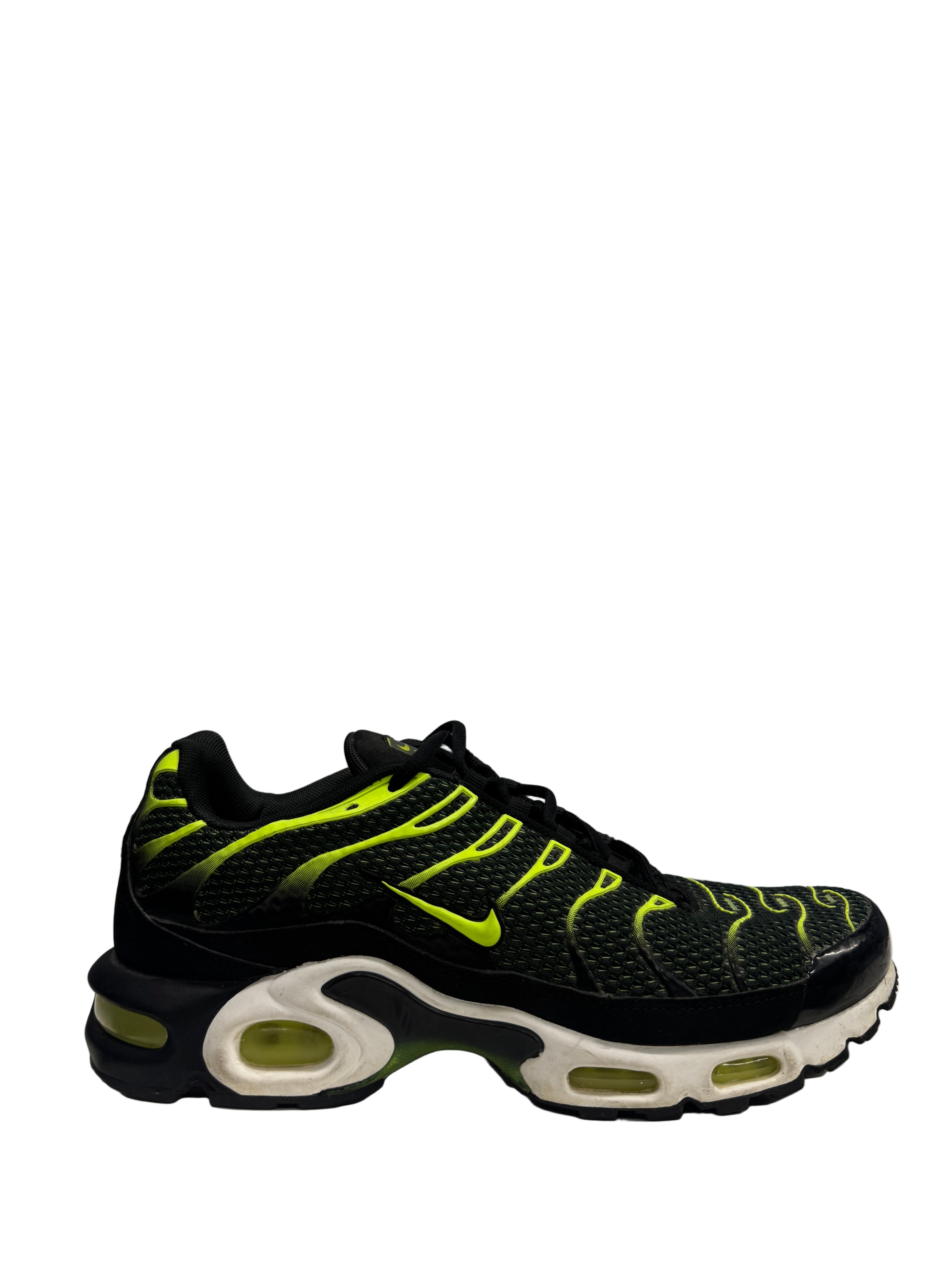 Used Nike Air Max Plus TN 'Black Volt Green'