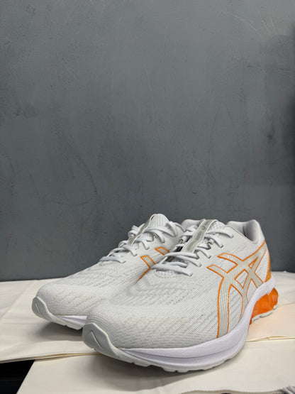 Used GEL Quantum 180 VII White Orange US Men's 10 - Women's 11.5