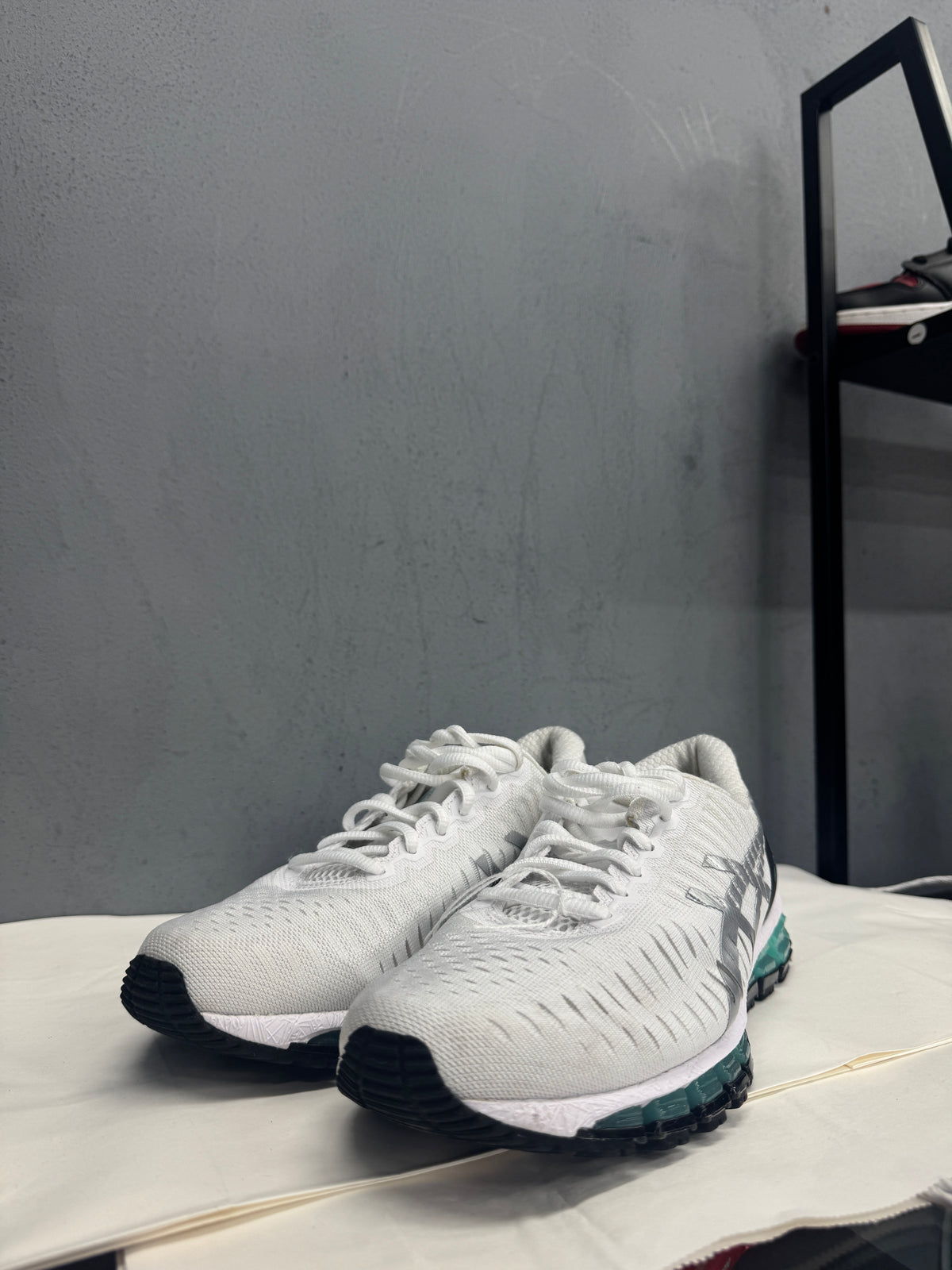 Crep 360 Used GEL-Quantum 360 1 White Larimar Blue – Crep Shop