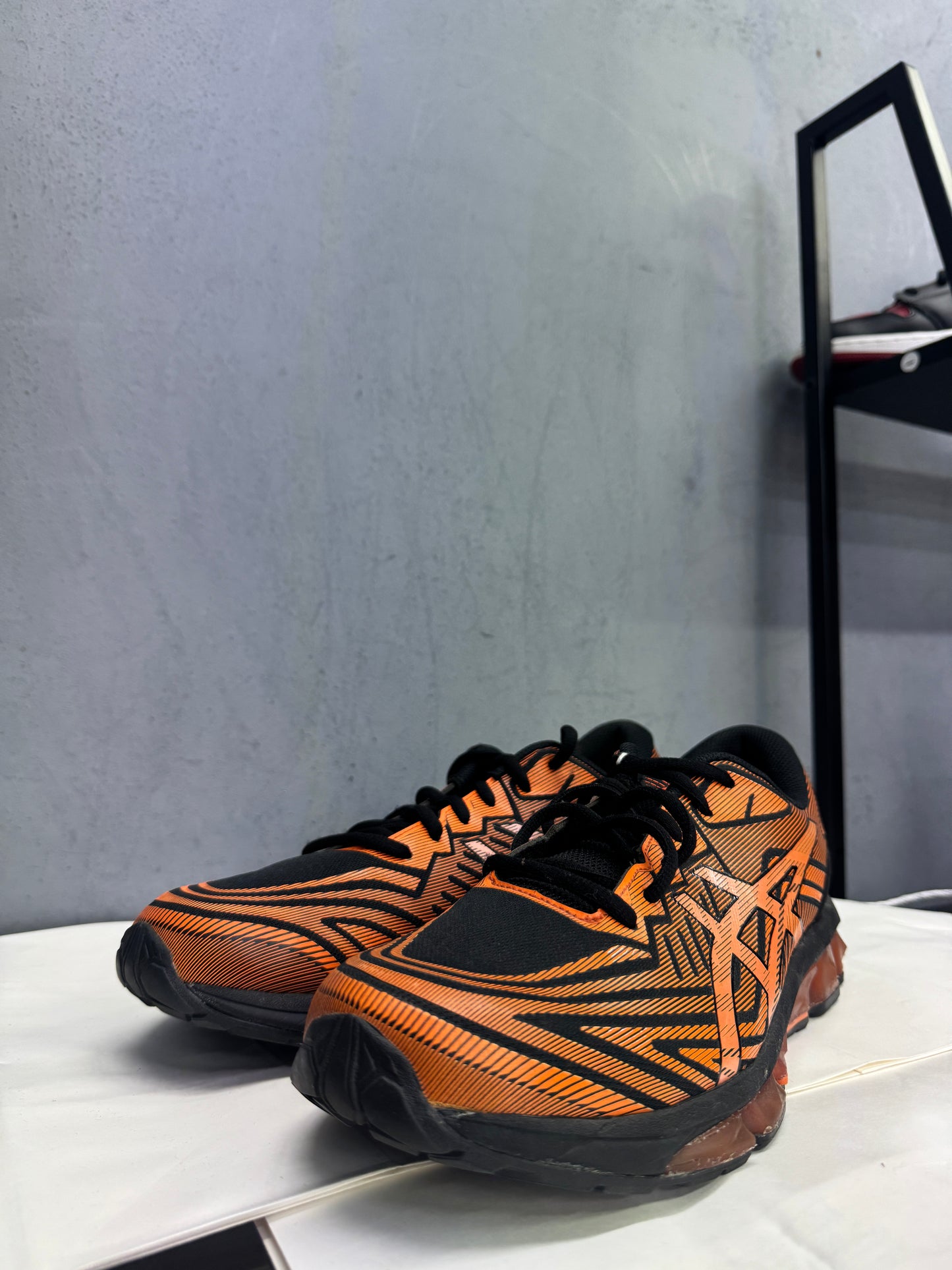 Used GEL-Quantum 360 VII Black Orange US Men's 10 - Women's 11.5