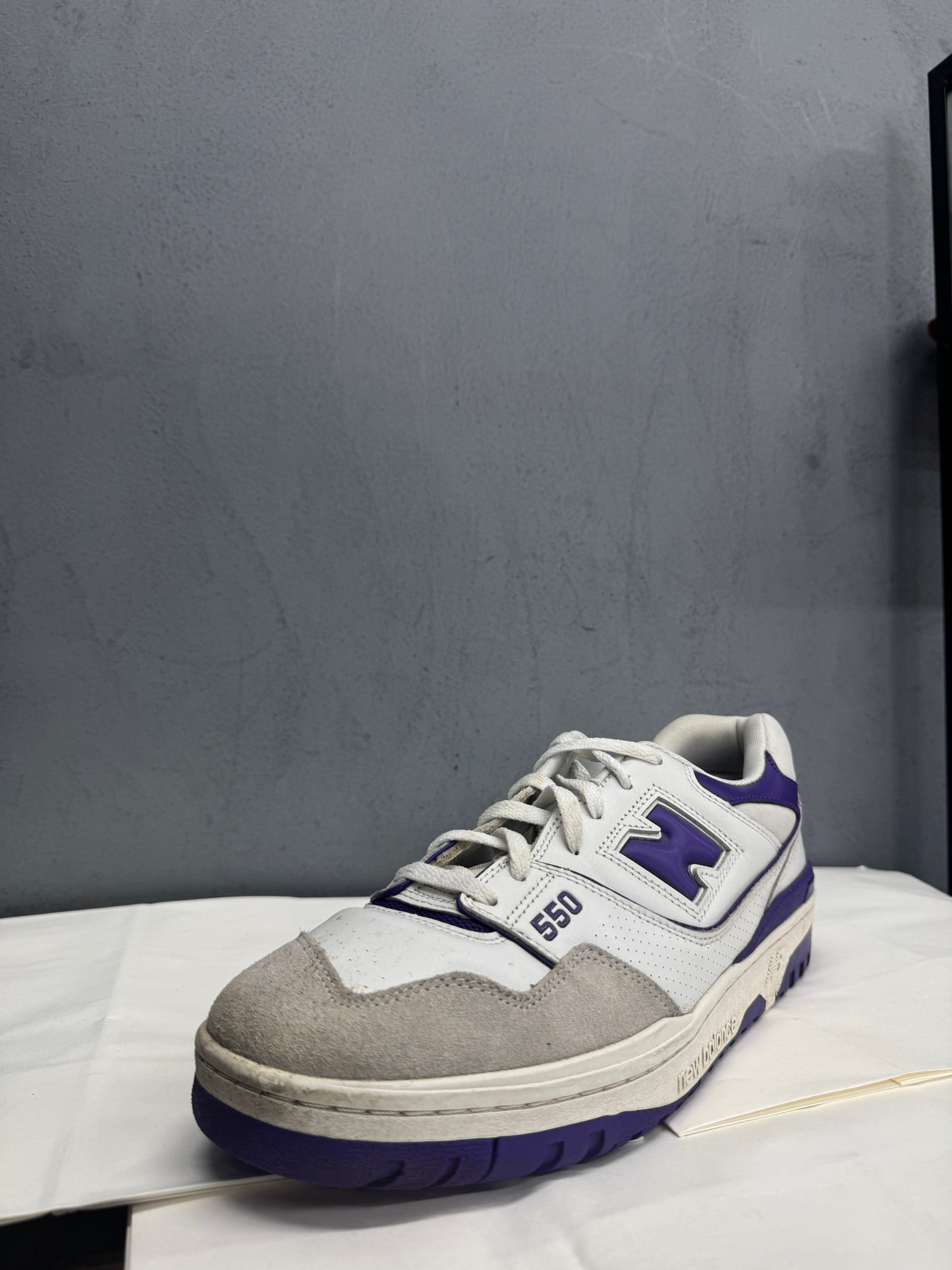 Used 550 White Purple Mens US Men's 13 - Women's 14.5
