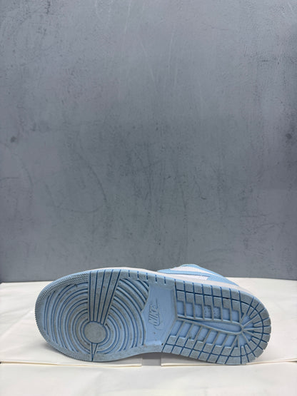 Used Jordan 1 Low White Ice Blue Multiple Sizes