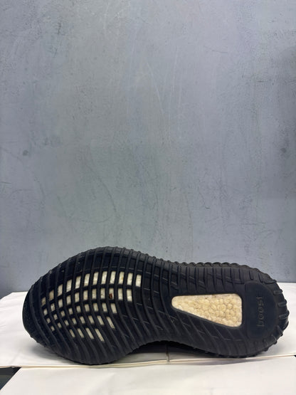 Used Yeezy Boost 350 V2 Static Black Reflective US Men's 10.5 - Women's 12
