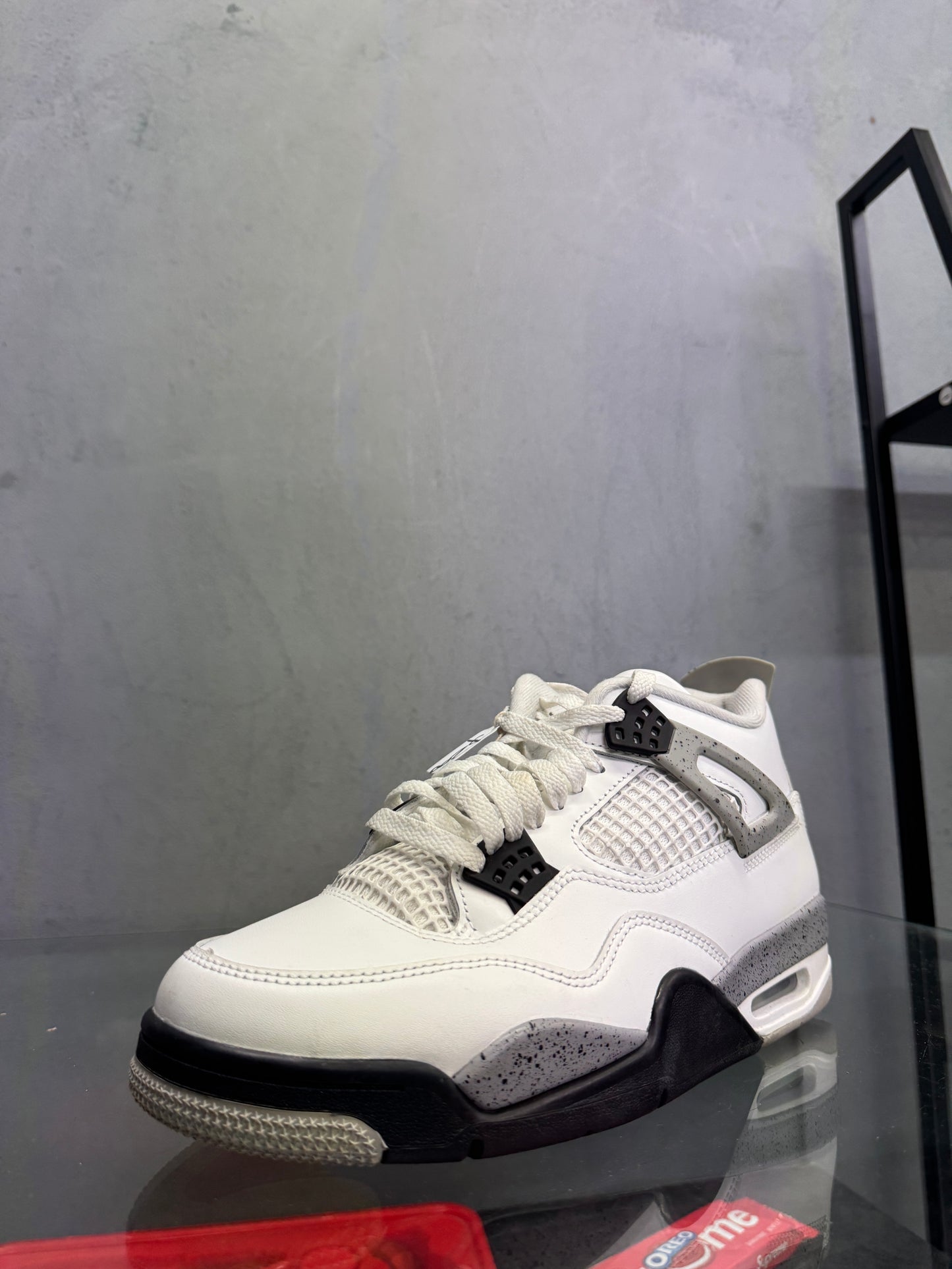 Used Jordan 4 White Cement 45725