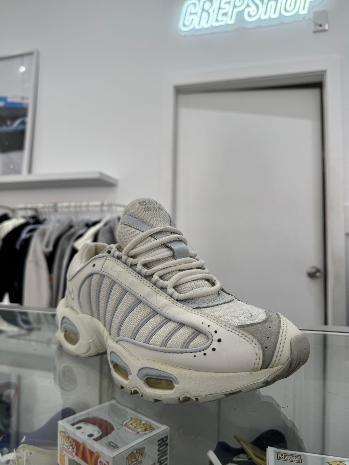 Used Air Max Tailwind 4 Pure Platinum US Men's 10 - Women's 11.5