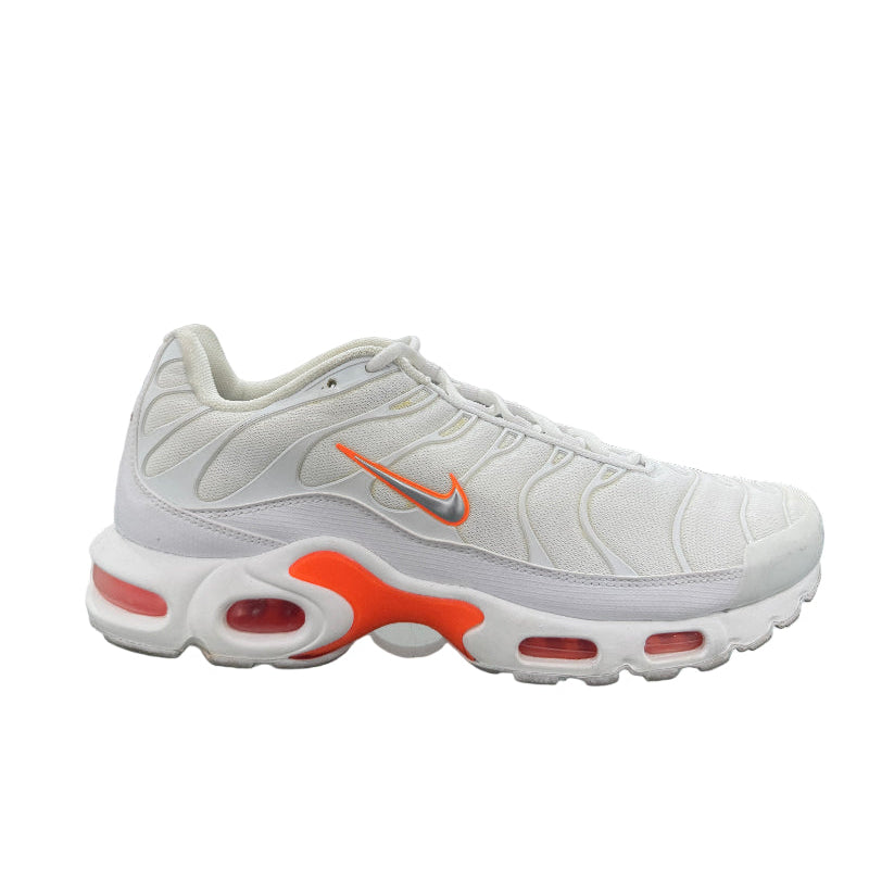 Used Nike Air Max Plus TN 'White Silver Orange'