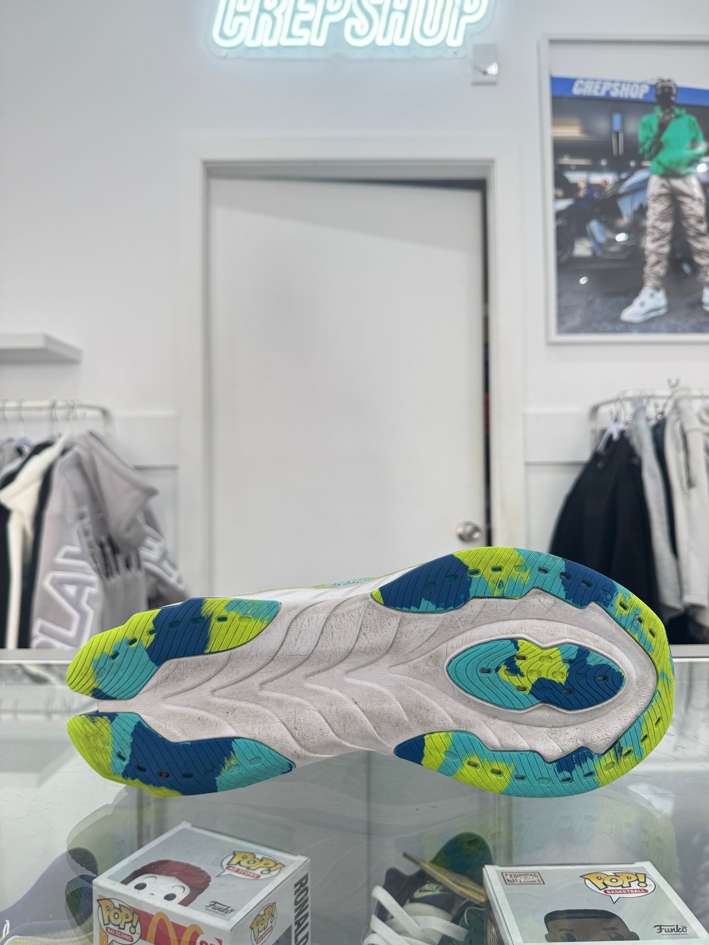 Used GEL-Kinsei Blast Blue Flash Yellow US Men's 10 - Women's 11.5