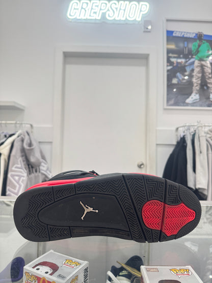 Used Jordan 4 Red Thunder US Men's 12 - Women's 13.5