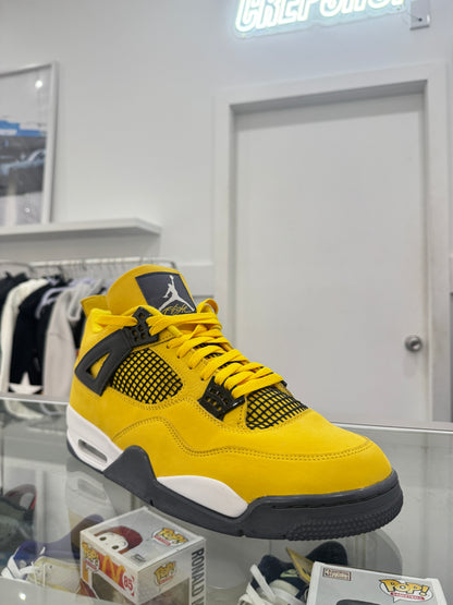 Used Jordan 4 Retro Lightning 2021 US Men's 13 - Women's 14.5