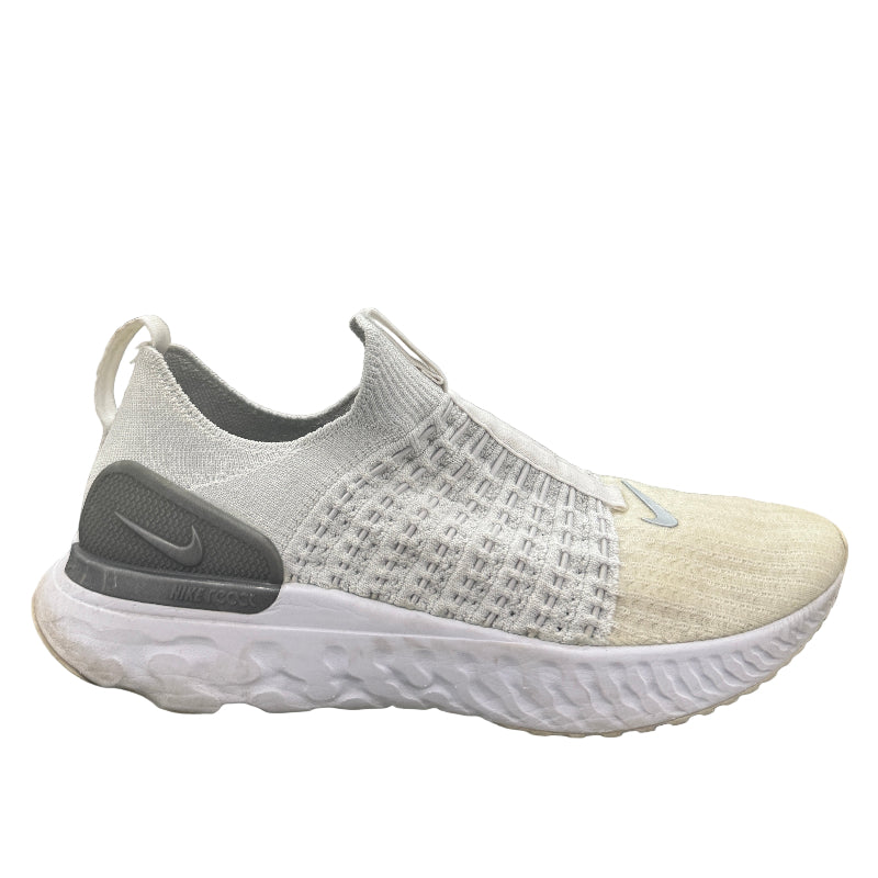 Used React Phantom Run Flyknit 2 White Pure Platinum Women's US Women's 8.5 - Men's 7