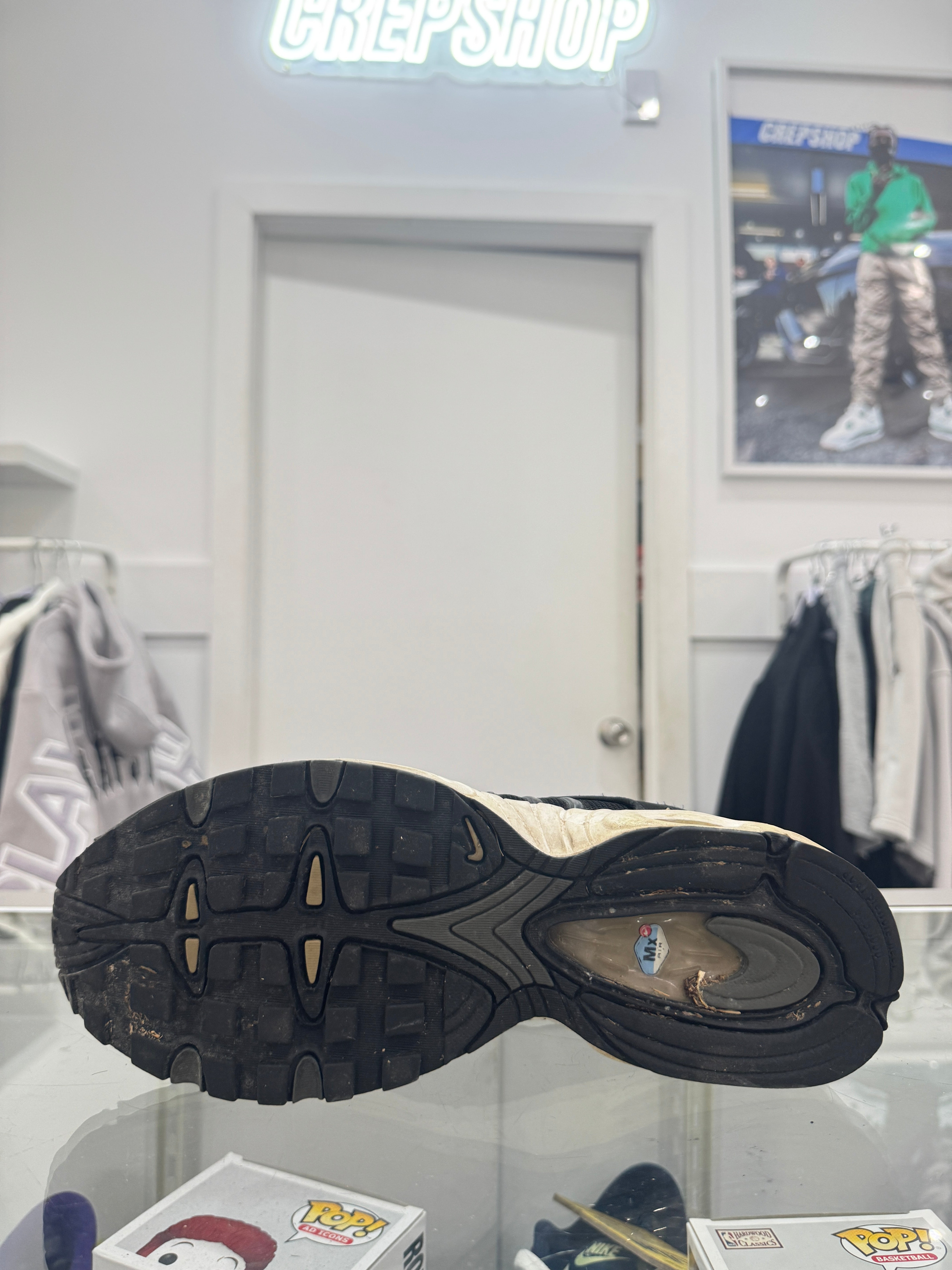 Used Air Max Tailwind 4 Black Khaki