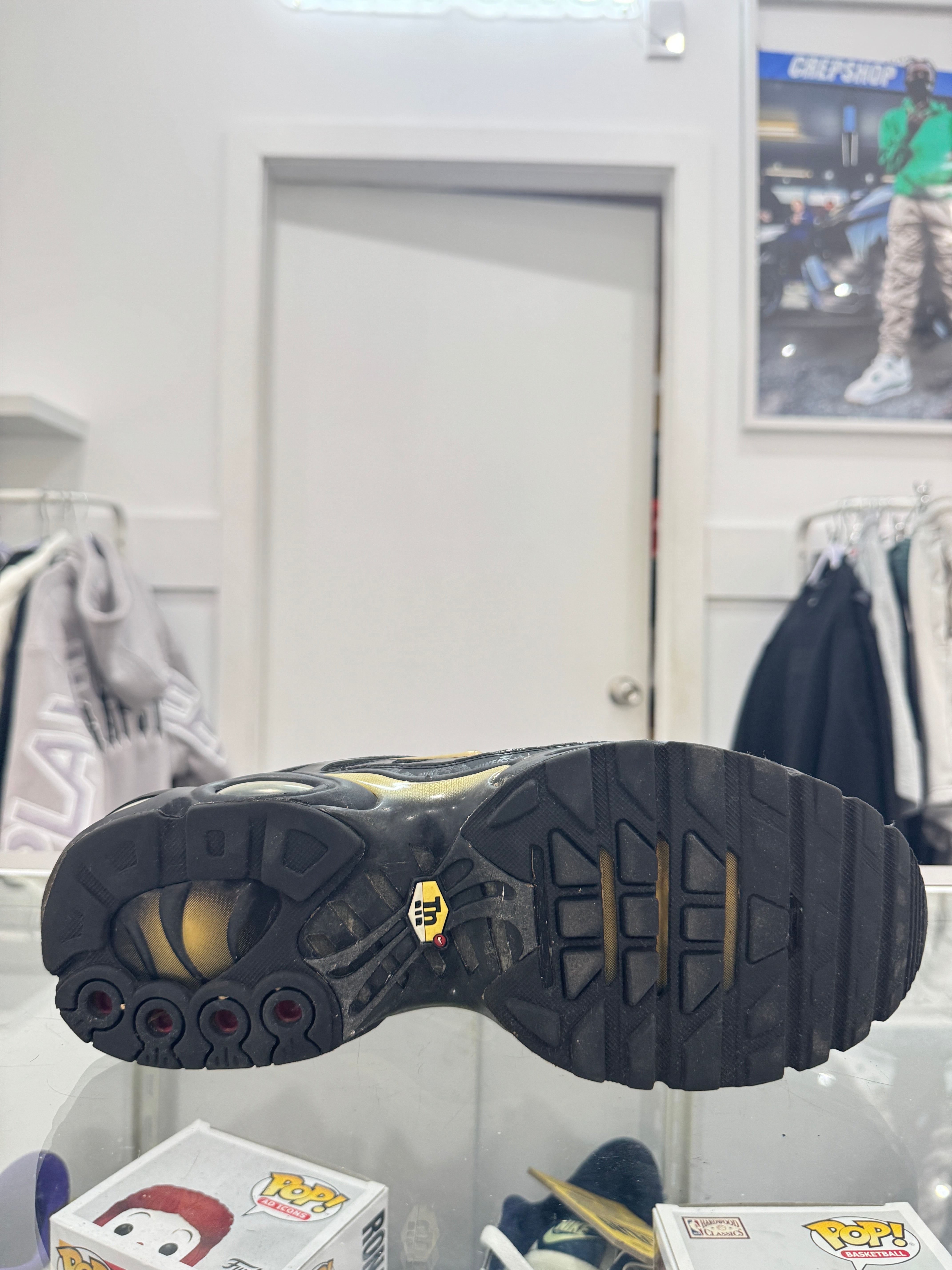 Used Nike Air Max Plus TN 'Black Metallic Gold'
