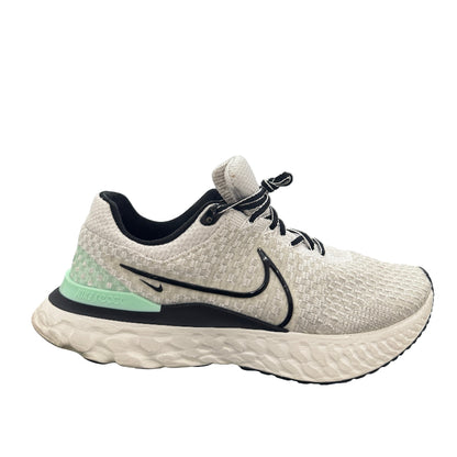 Used React Infinity Run Flyknit 3 Phantom Black Mint US Men's 8 - Women's 9.5
