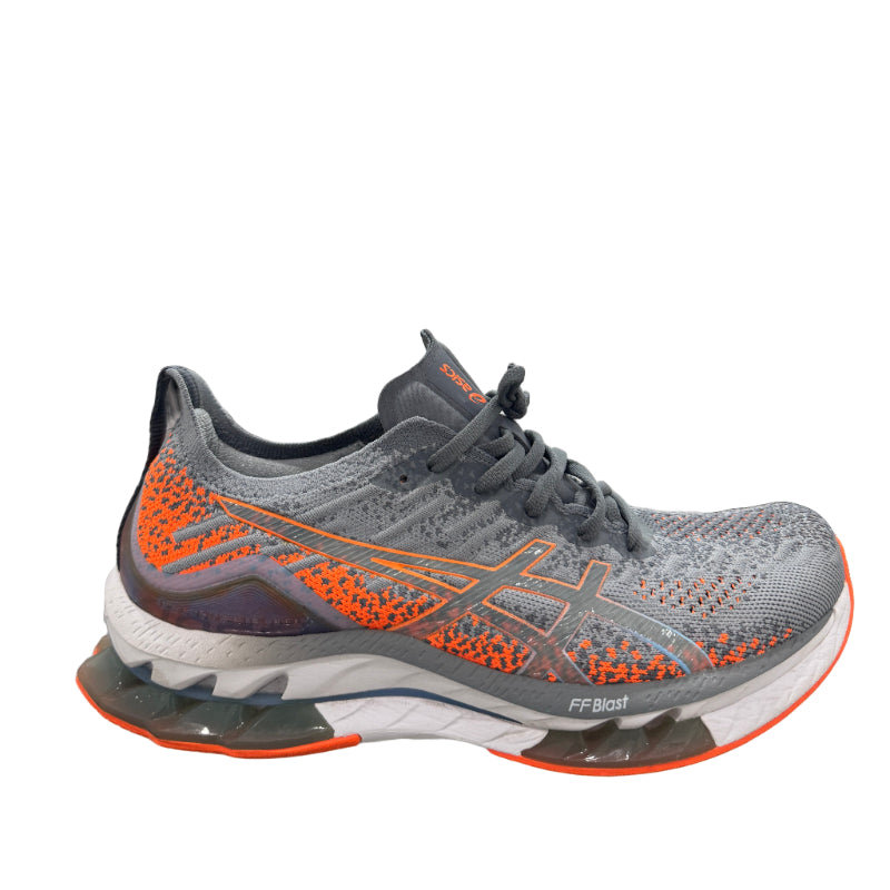 Used GEL-Kinsei Blast Grey Orange US Men's 10 - Women's 11.5