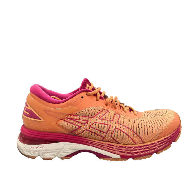 Used GEL-Kayano 25 Orange Pink Women's US Women's 10 - Men's 8.5