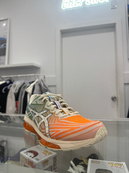 Used GEL-Quantum 360 VII Asayake White Orange Green US Men's 10 - Women's 11.5