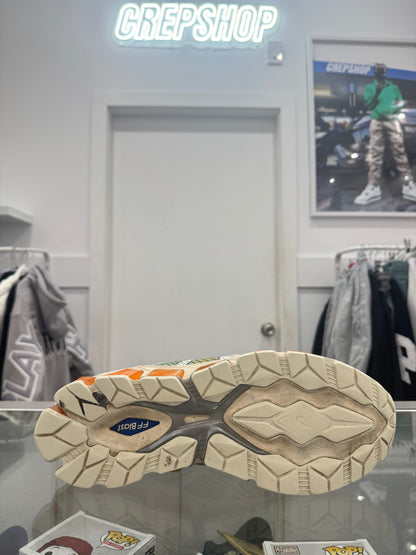 Used GEL-Quantum 360 VII Asayake White Orange Green US Men's 10 - Women's 11.5