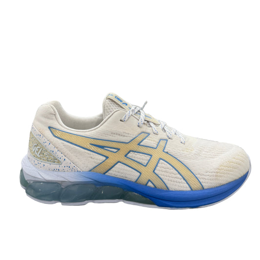 Used GEL-Quantum 180 White Blue Women's US Women's 12 - Men's 10.5
