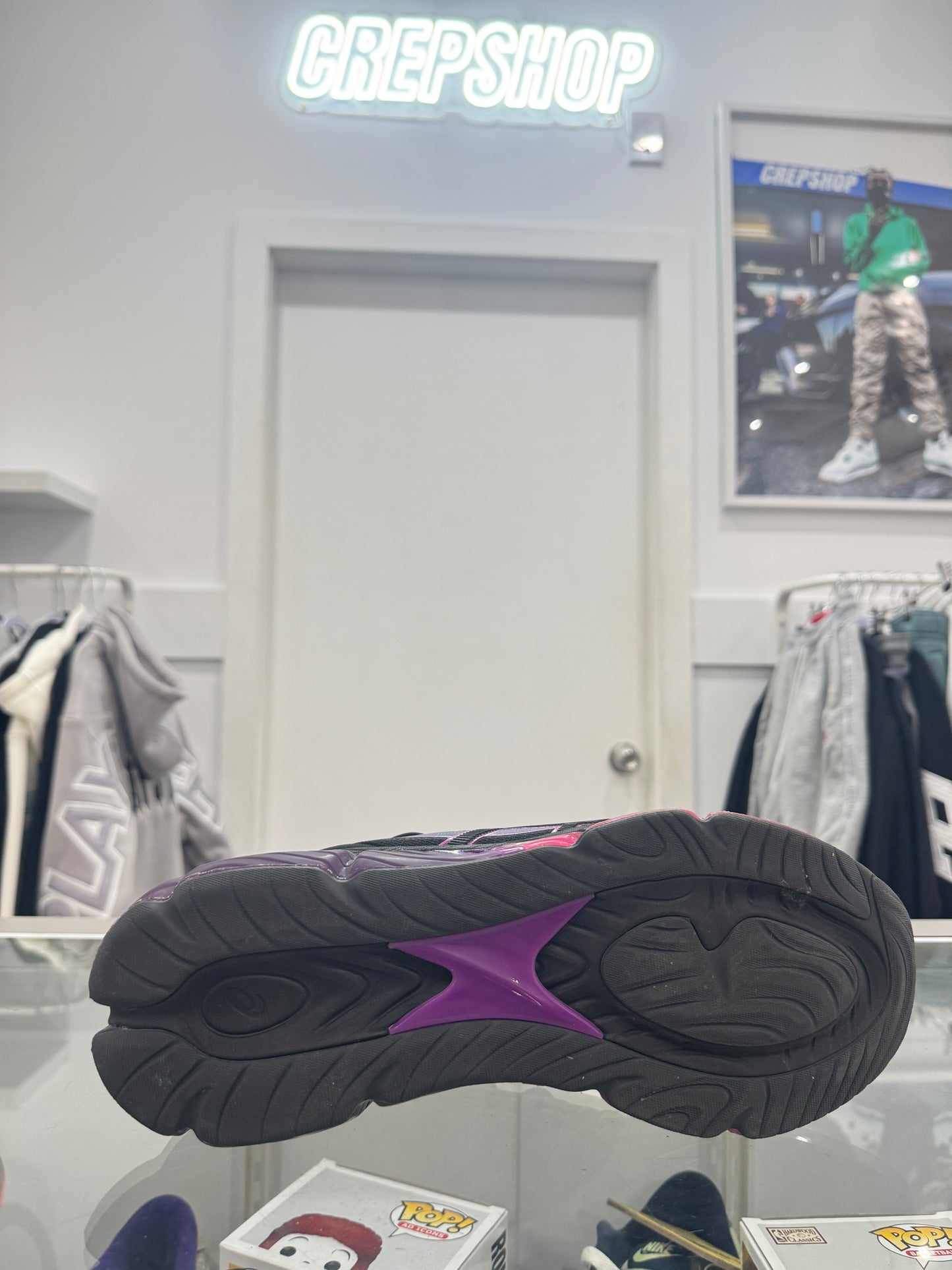 Used GEL-Quantum 360 VIII Black Pink Glo US Men's 10 - Women's 11.5