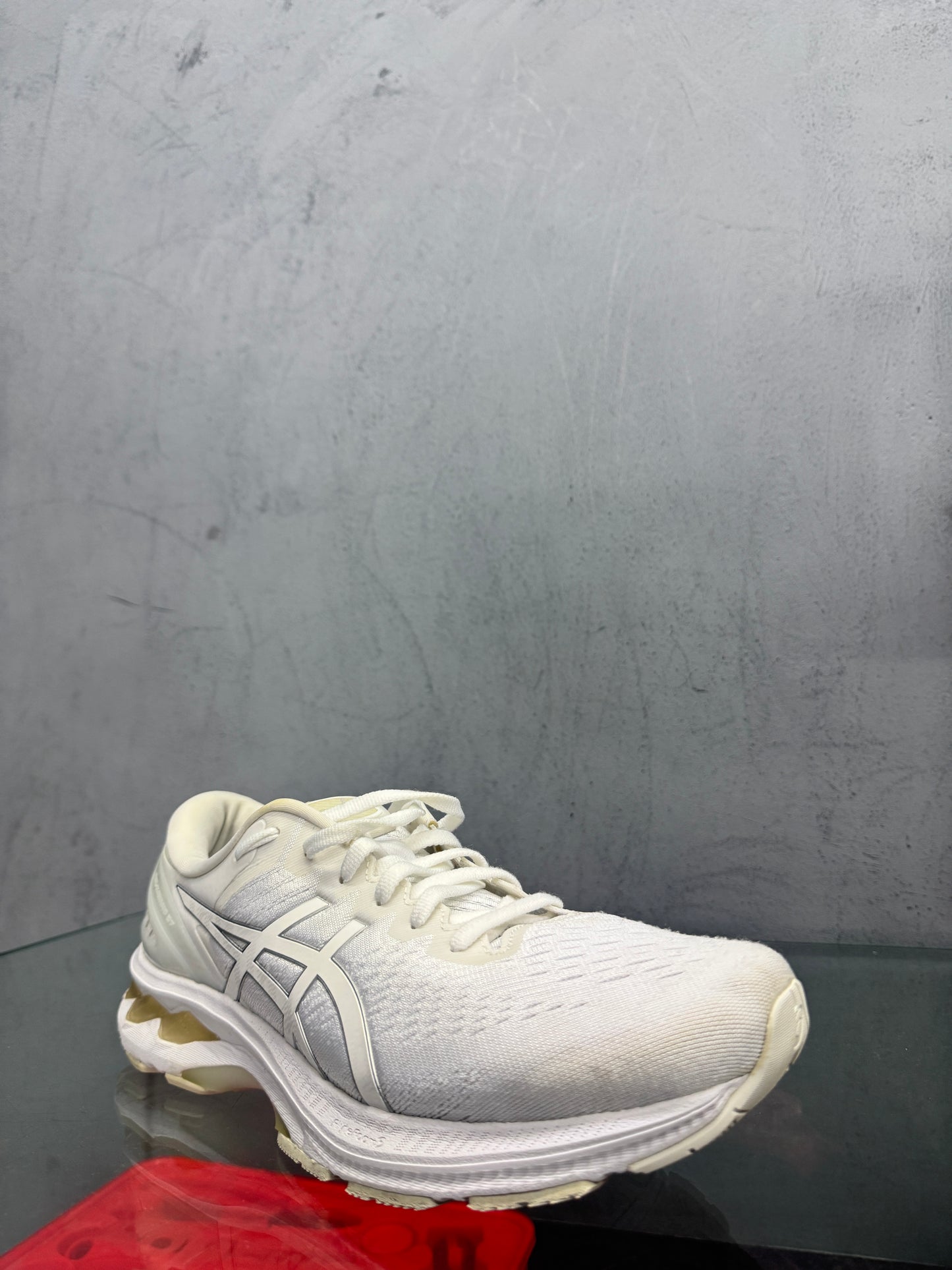 Used ASICS GEL-Kayano 27 White White