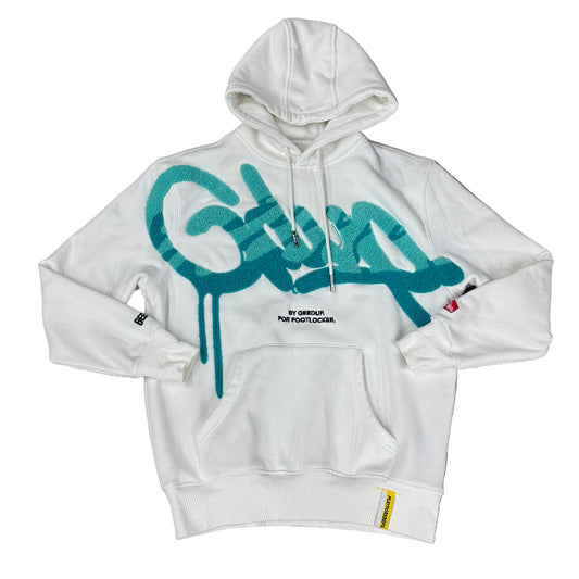 Used Geedup x Footlocker Handstyle Hoodie White