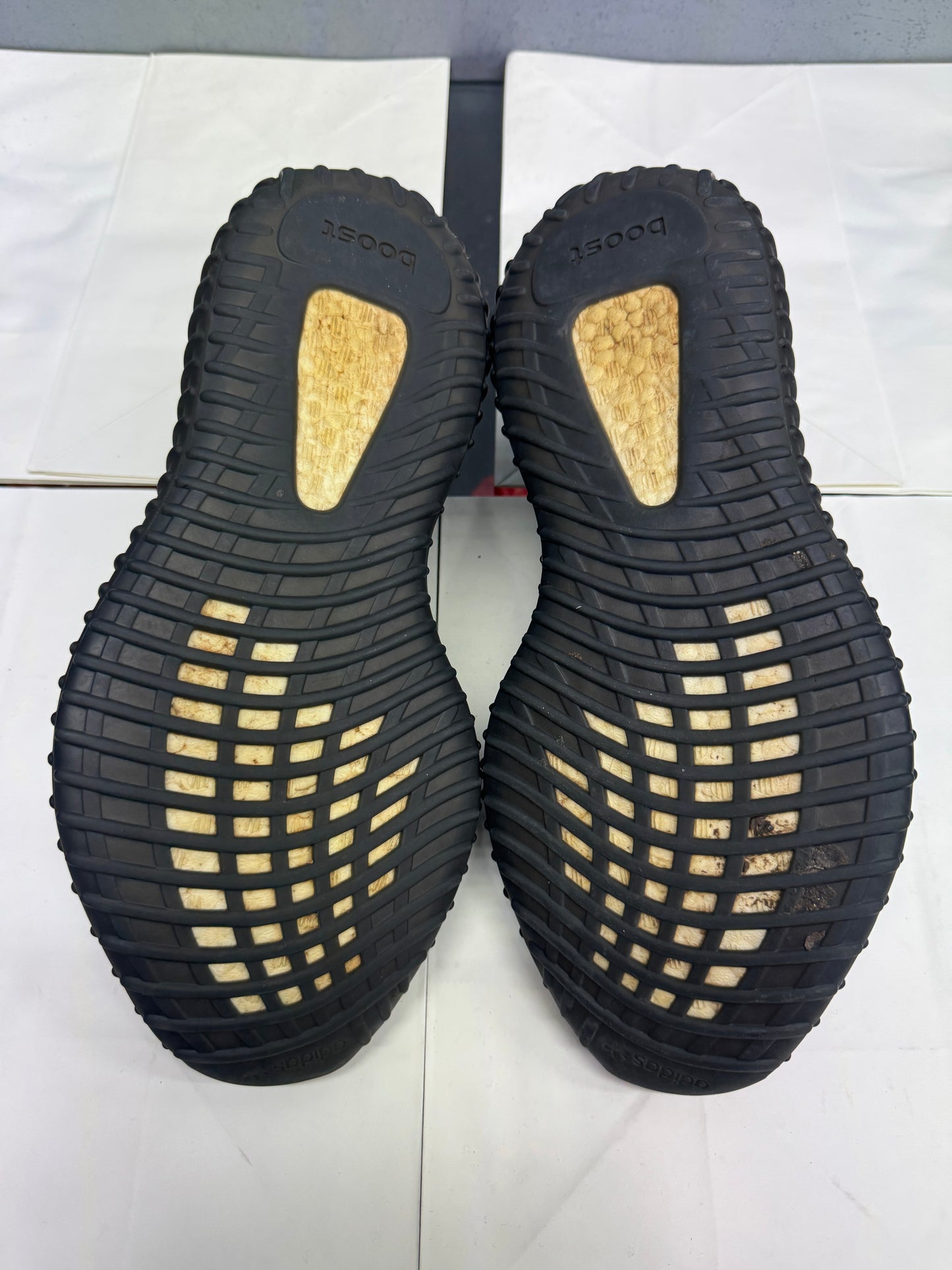 Used Yeezy Boost 350 V2 Mono Cinder US Men's 9.5 - Women's 11