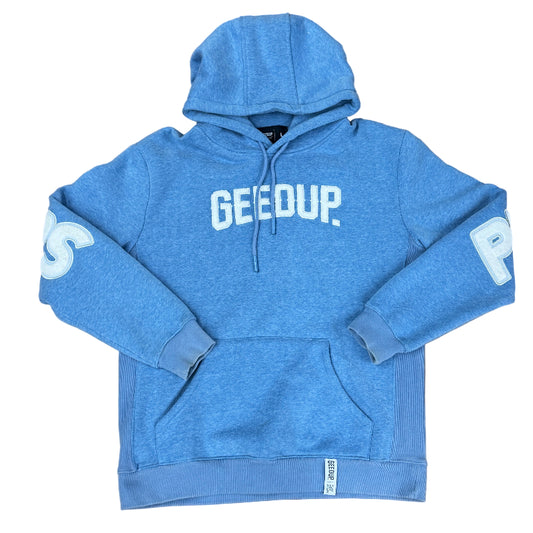 Used Geedup Play For Keeps Hoodie 'Light Blue/White'