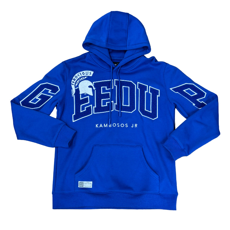 Used Geedup x Kambosos JR Team Logo Hoodie Blue White