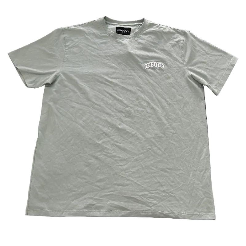 Geedup Micro Team Logo T Shirt 'Pistachio'