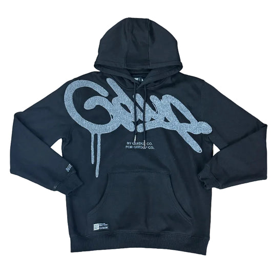 Used Geedup Handstyle Black/Grey Hoodie