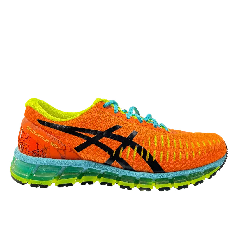 Used ASICS GEL-Quantum 360 1 Orange Blue Green
