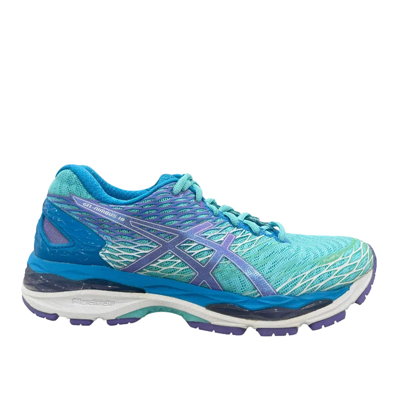 Used ASICS GEL-Nimbus 18 'Blue/Purple'