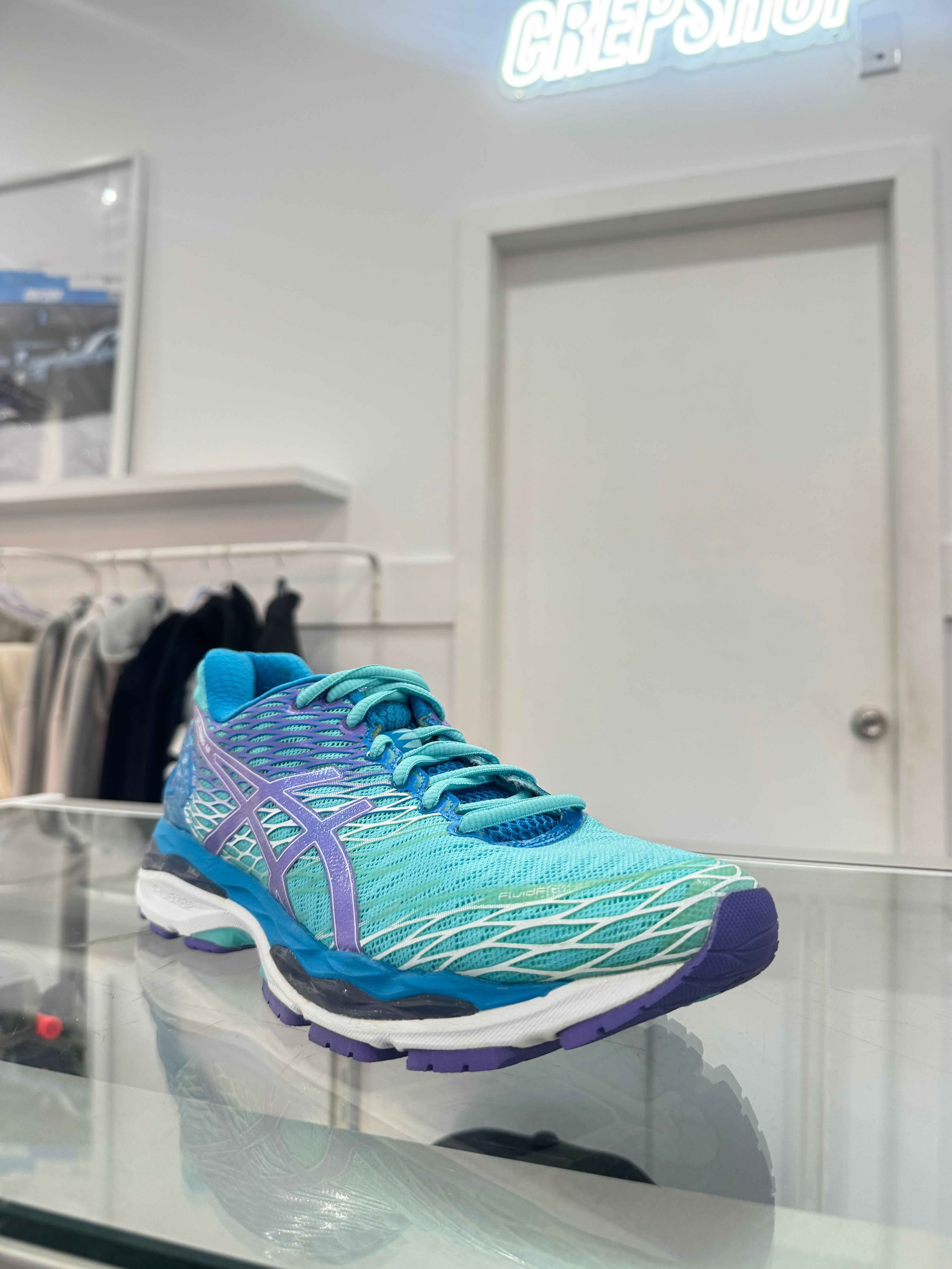 Used ASICS GEL-Nimbus 18 'Blue/Purple'