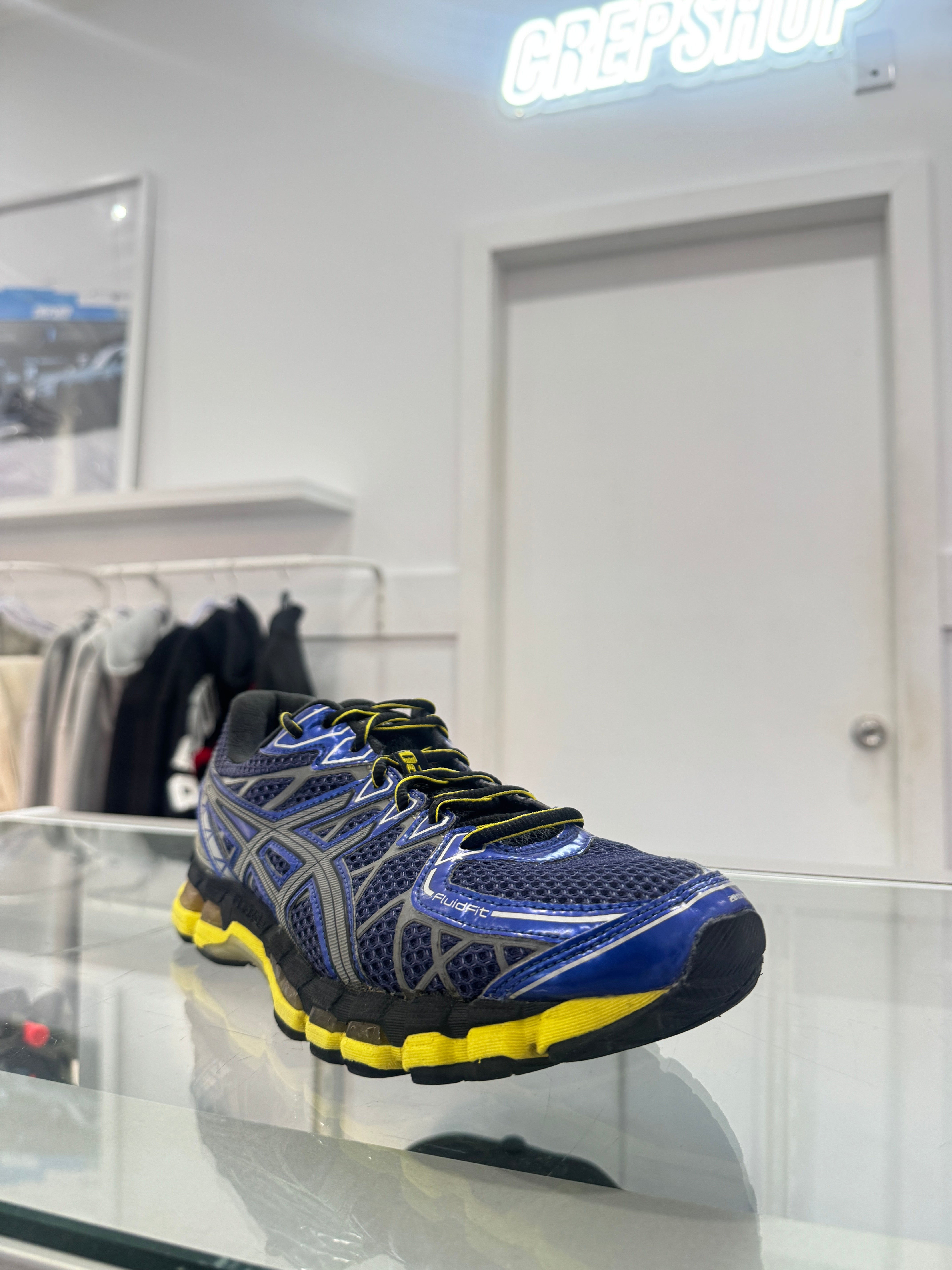 Used ASICS GEL-Kayano 20 'Blue/Yellow'