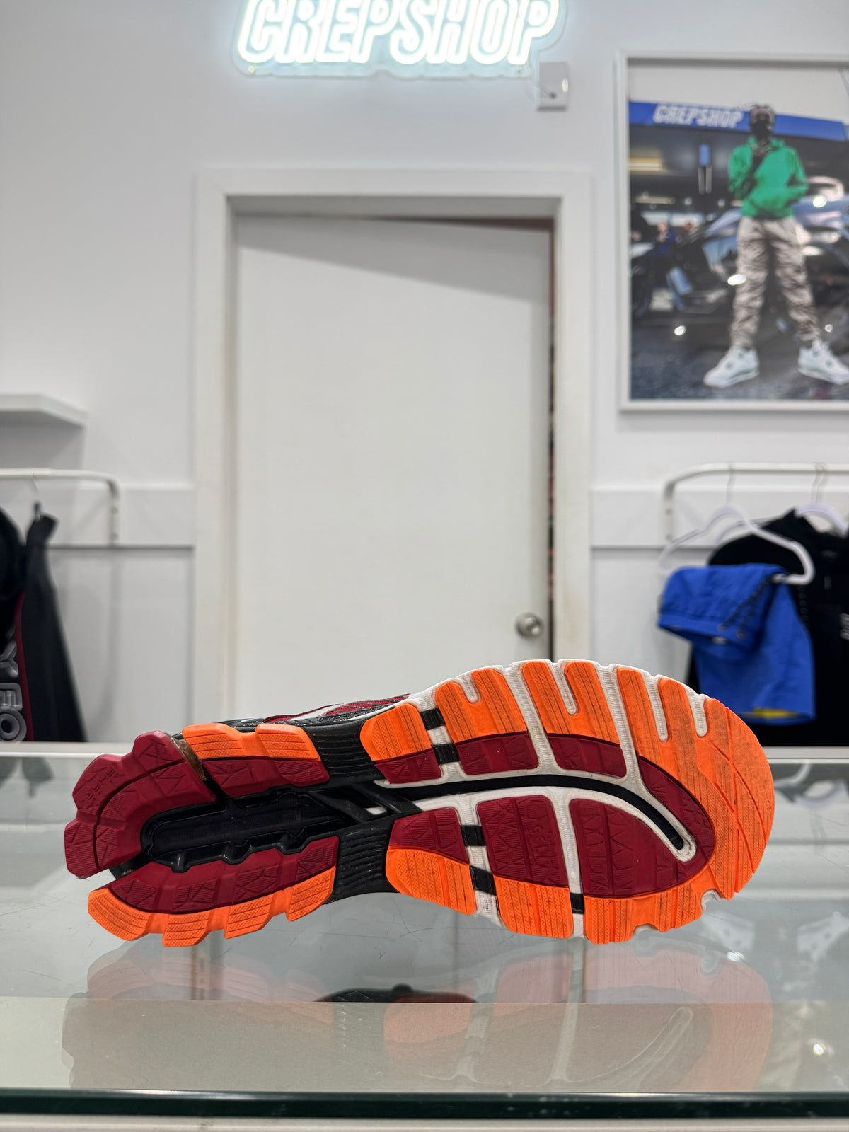 Used ASICS GEL-Kinsei 6 Blood Orange