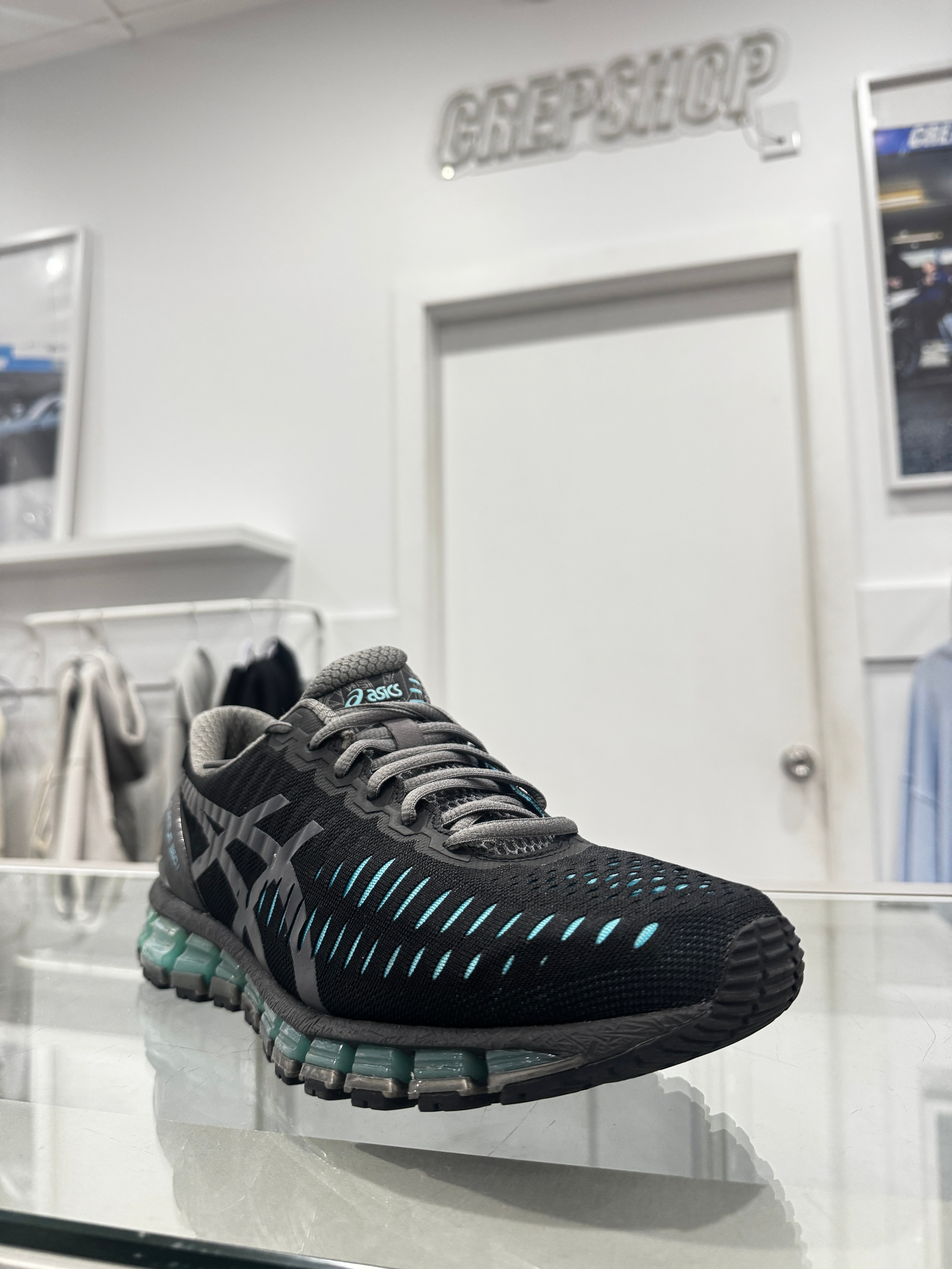 Used ASICS GEL-Quantum 360 1 Black Aquarium