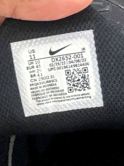 Used TN Multi-Swoosh Black US Men's 11 - Women's 12.5