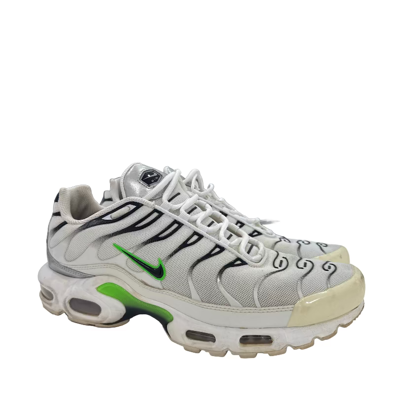 Used Nike Air Max Plus TN 'White Green Strike'