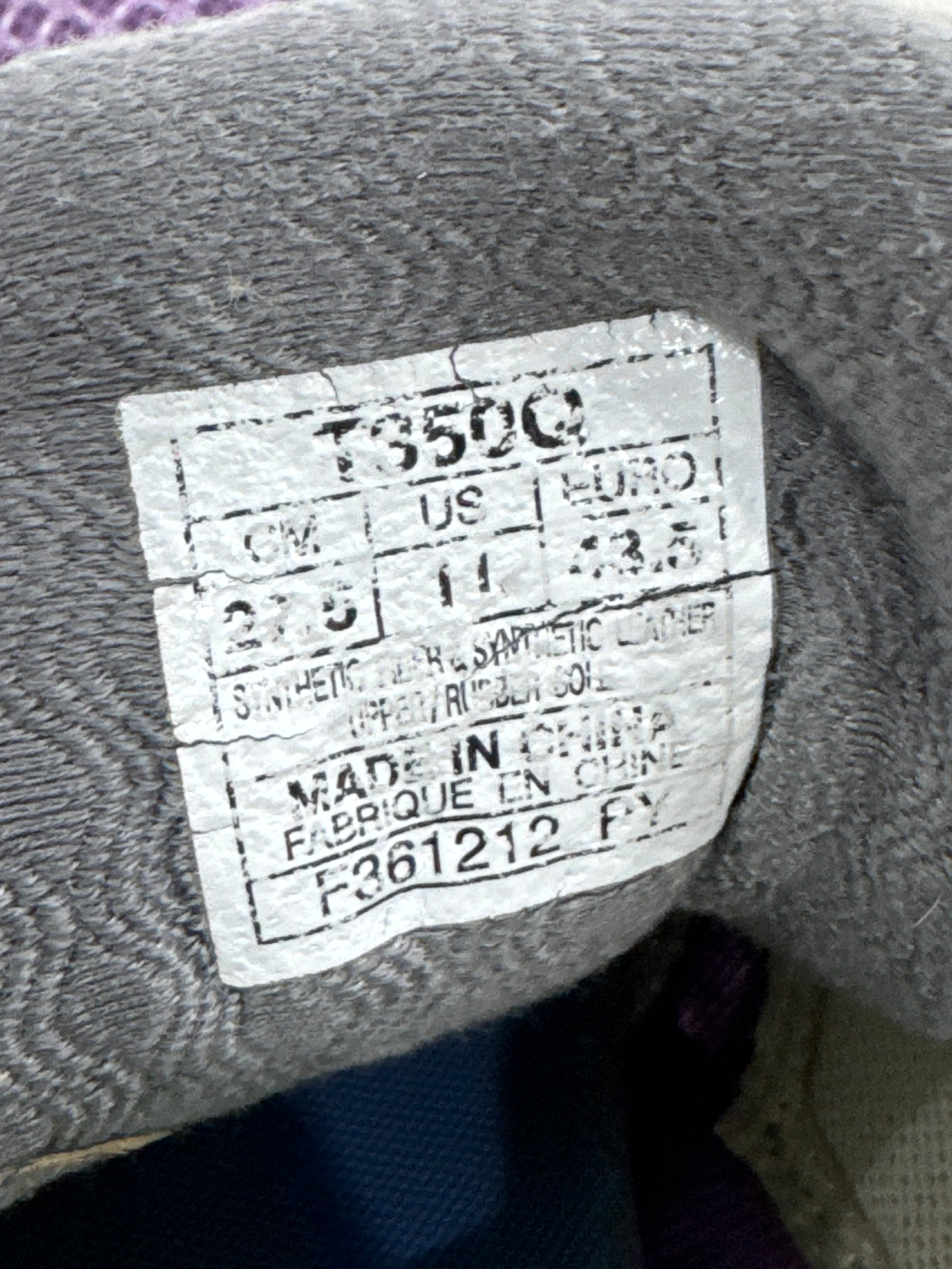 Used GEL-Kayano 19 Grey Lavender Women's