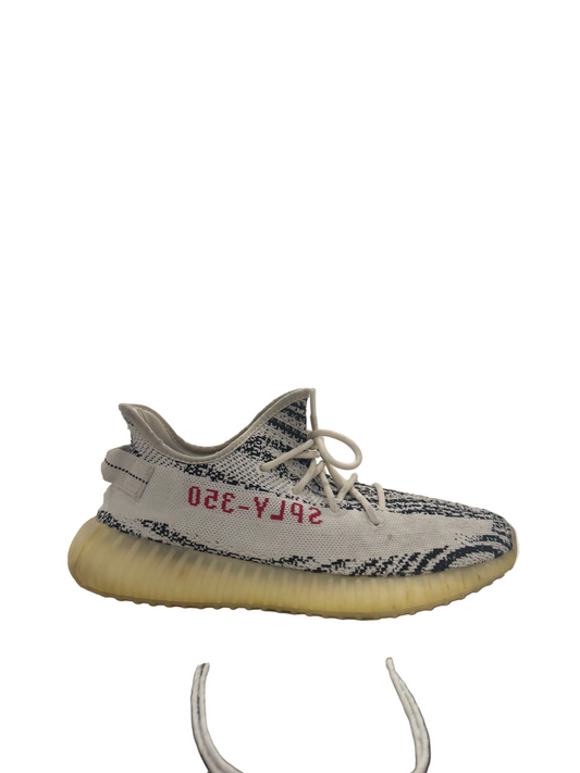 Used Yeezy Boost 350 V2 Zebra US Men's 11.5 - Women's 12.5