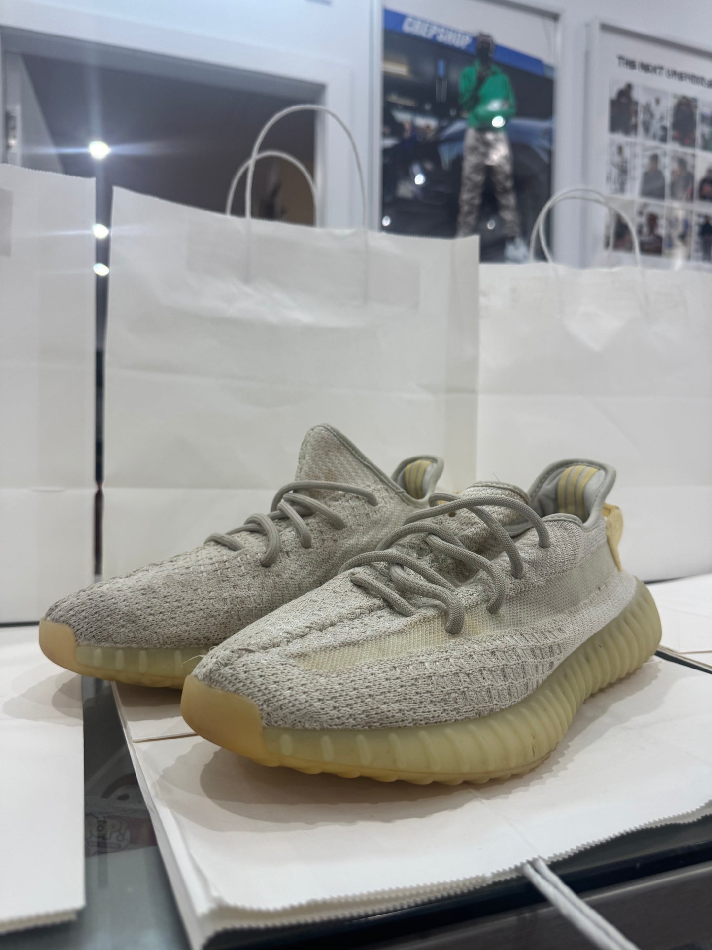 Used Yeezy Boost 350 V2 Light Multiple Sizes